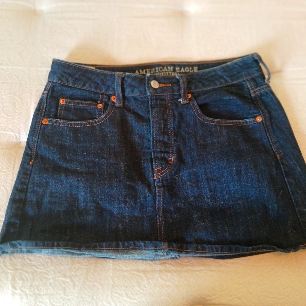 American Eagle jean skirt